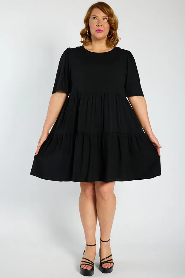 Izzie Black Dress