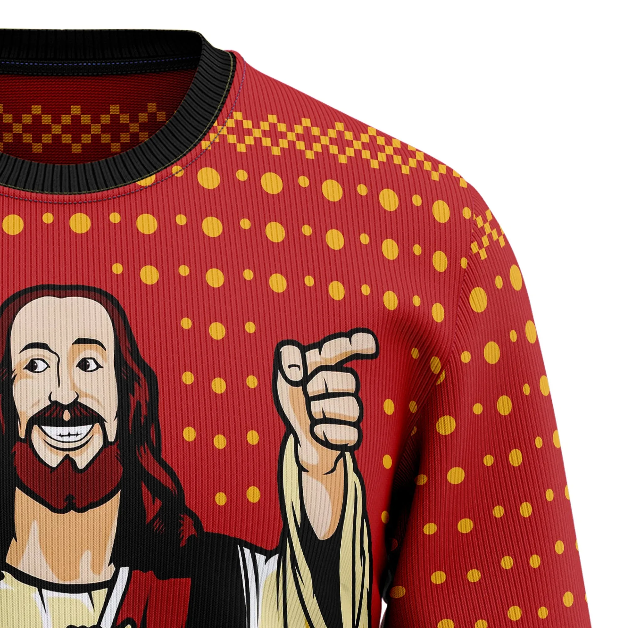 Jessus's Birthday Ugly Christmas Sweater - Xmas Gifts For Him Or Her - Christmas Gift For Friends - Christian Shirts Gifts Idea