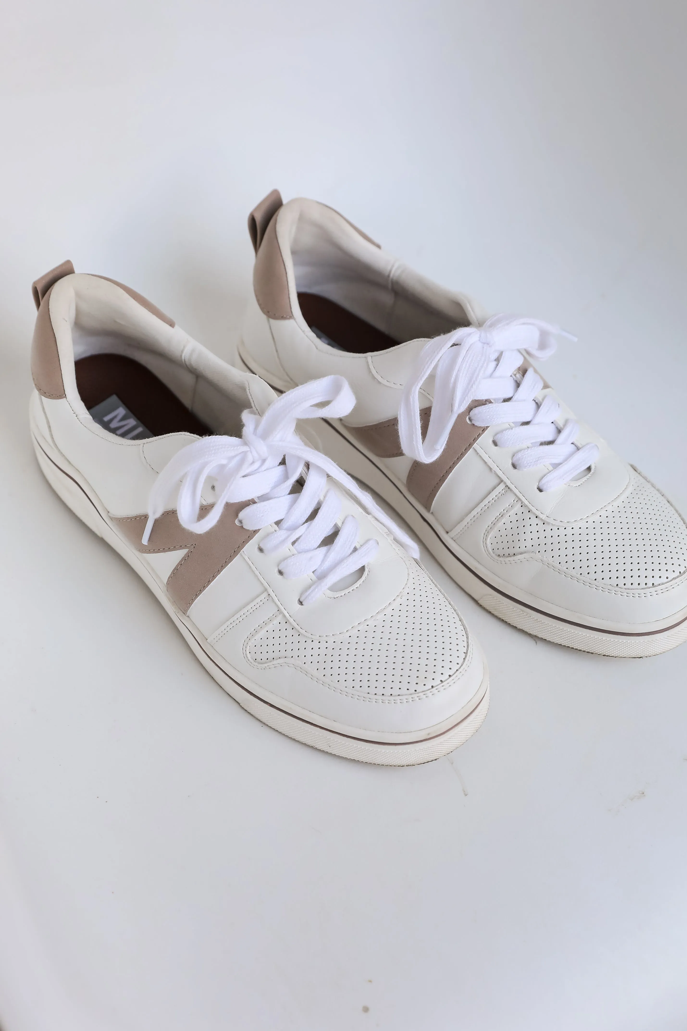 Keep Track White Sneakers