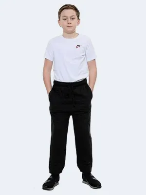 Kids Boys Girls Sports PE Fleece Jogging Bottoms Pants