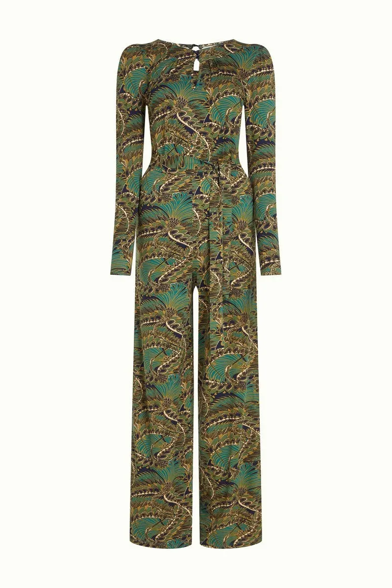 King Louie Lee Jumpsuit Venus Blue