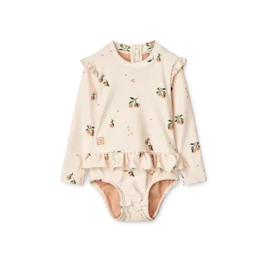 Liewood Sille Baby Swimsuit | Peach /Sea Shell