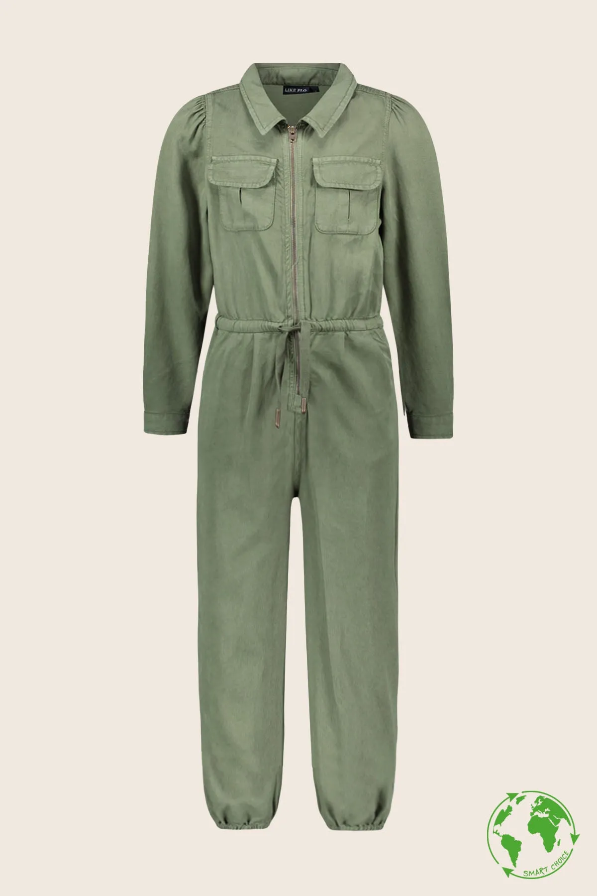 LikeFLO Jumpsuit Bella Army