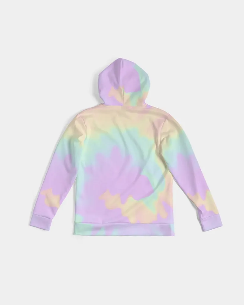 Lilac Mint Tie Dye Men's Hoodie