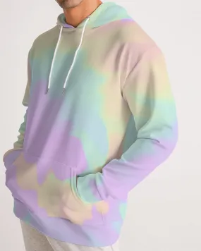 Lilac Mint Tie Dye Men's Hoodie