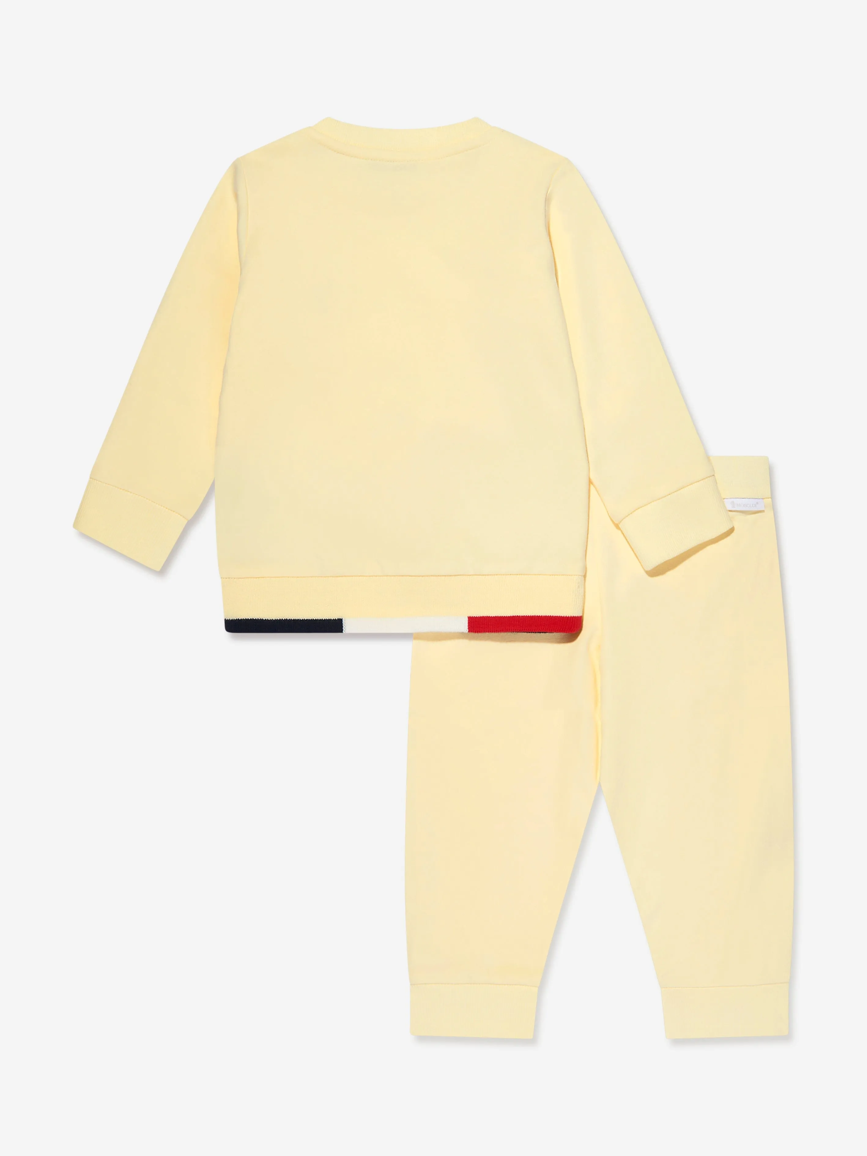 Moncler Enfant Baby Boys Logo Tracksuit in Yellow