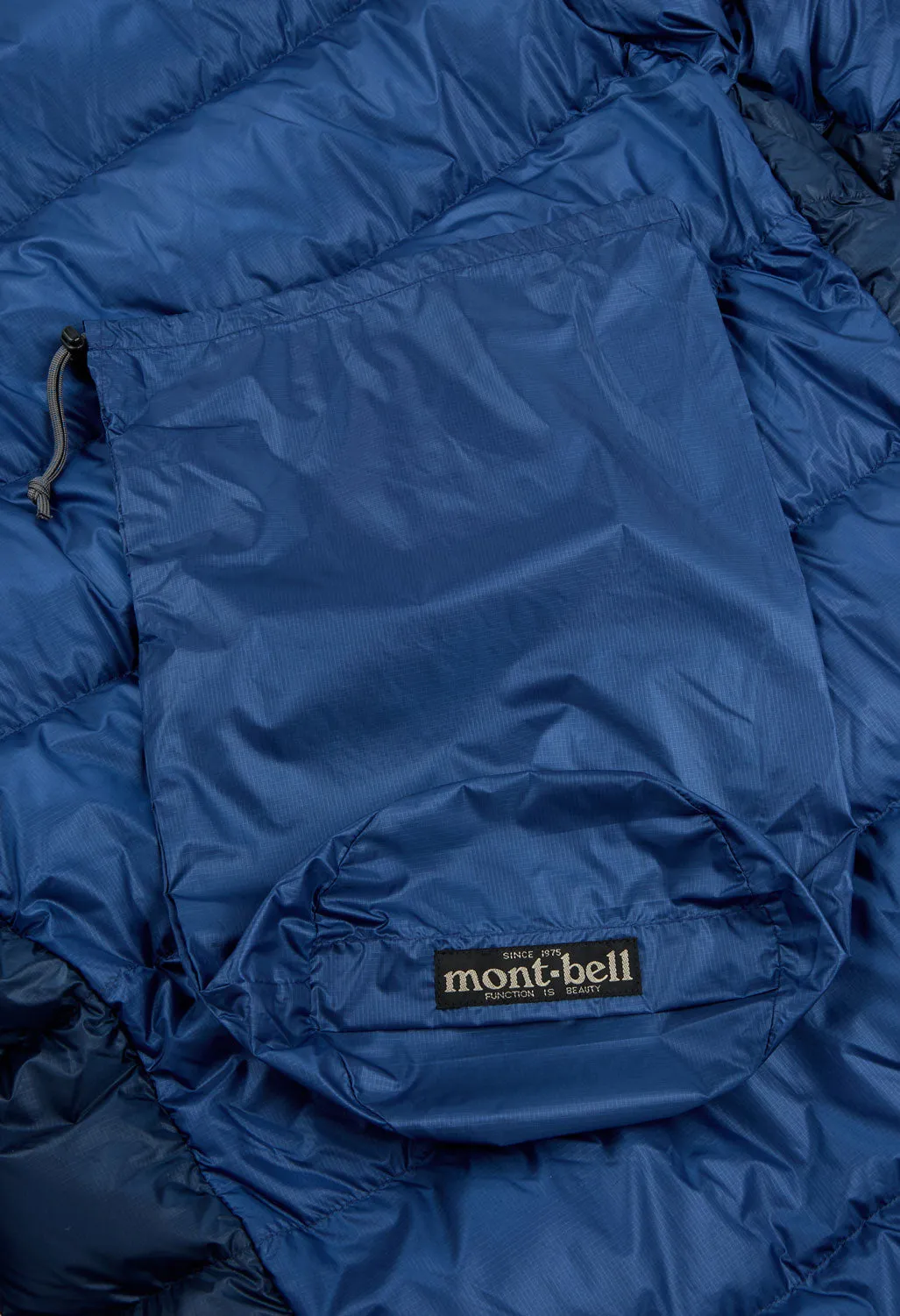 Montbell Men's Alpine Down Parka Jacket - Blue