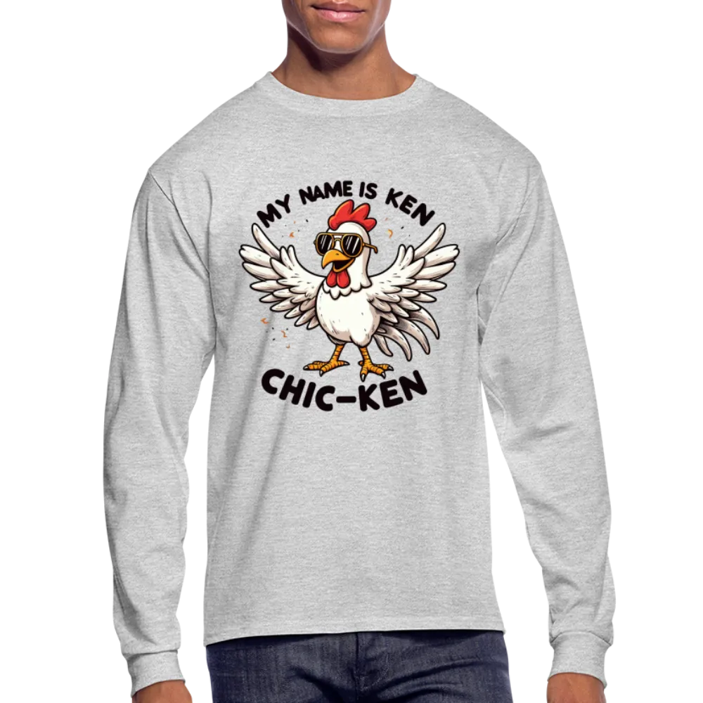 My Name is Ken (Chic - Ken) Men's Long Sleeve T-Shirt