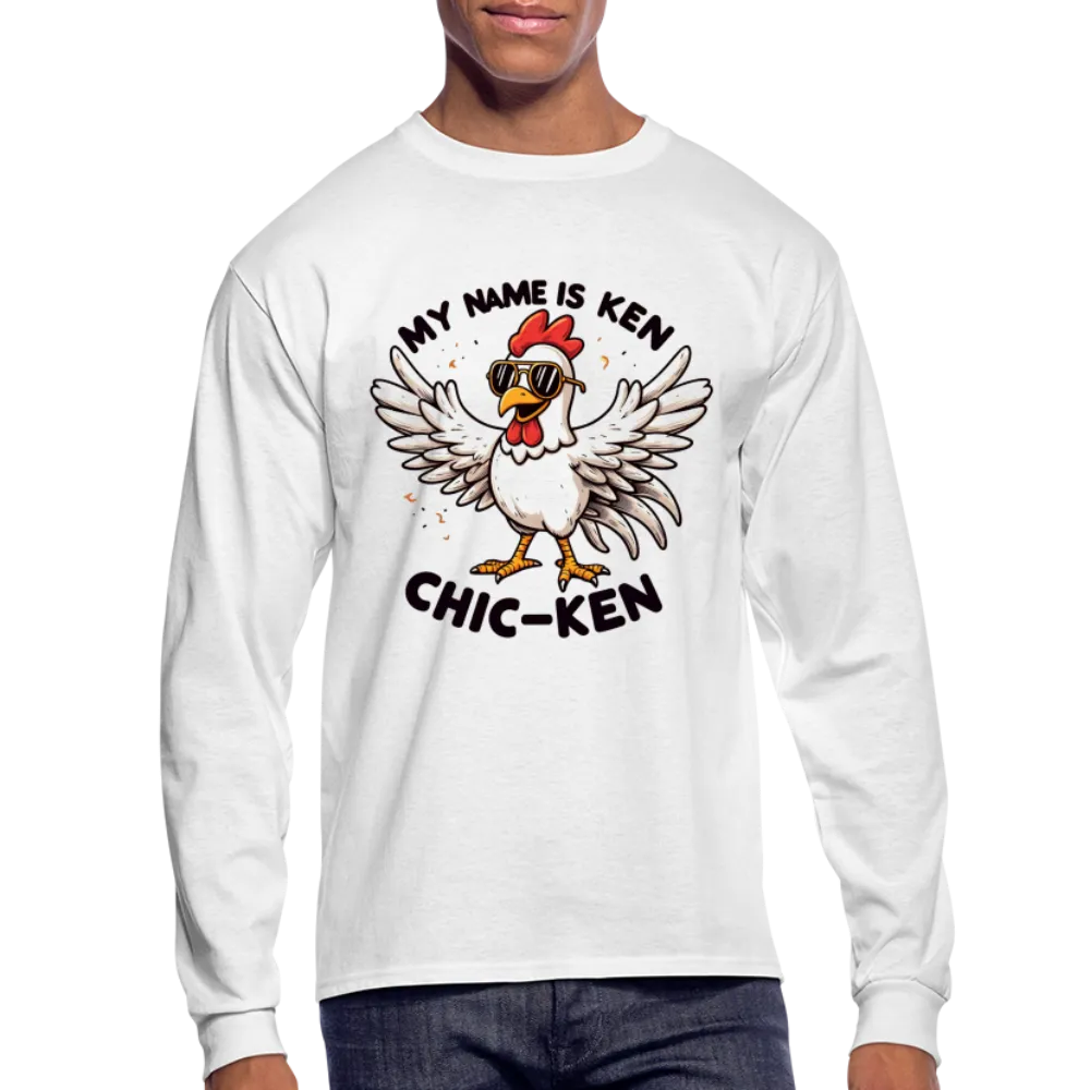 My Name is Ken (Chic - Ken) Men's Long Sleeve T-Shirt