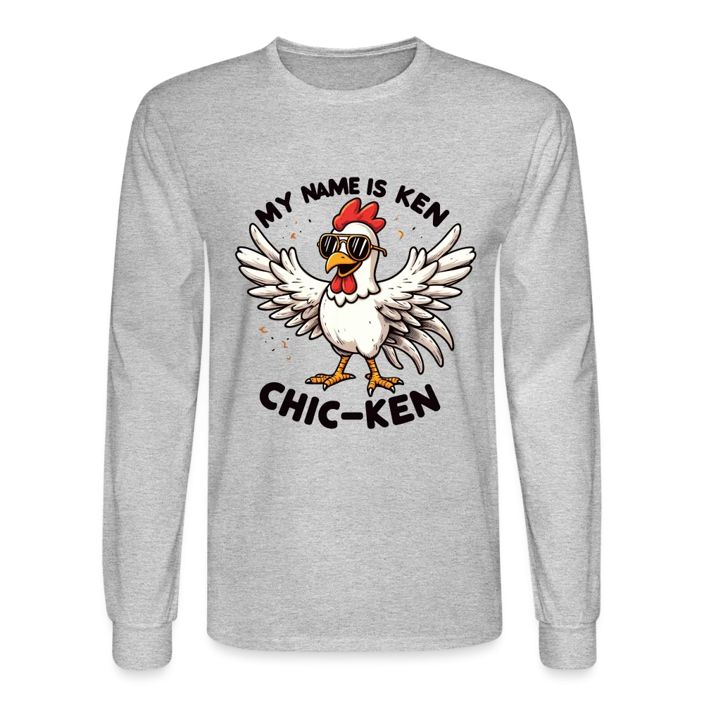 My Name is Ken (Chic - Ken) Men's Long Sleeve T-Shirt