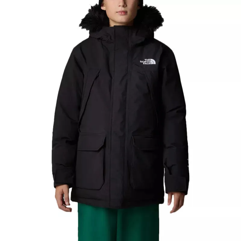 Parka The North Face Mc Murdo - Noir/Blanc - Garçon