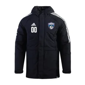 PASCO adidas Condivo 22 Stadium Parka Jacket Black