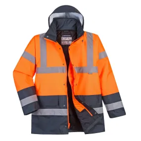 Portwest US467 Hi-Viz Class 3 Orange Parka