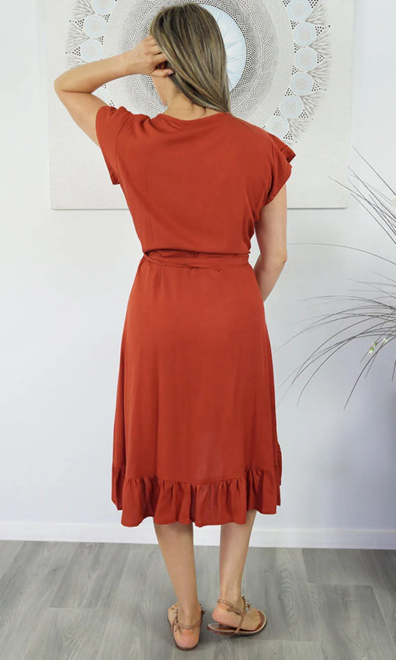 Rayon Dress Cupid Plain, More Colours