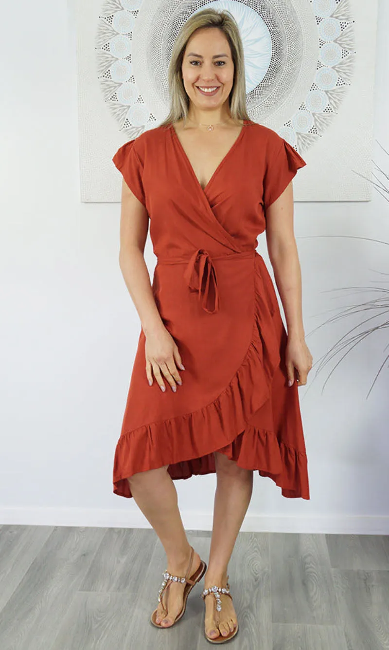 Rayon Dress Cupid Plain, More Colours