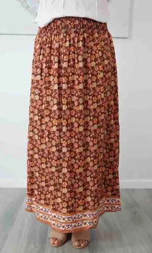 Rayon Skirt Amber Dahlia, More Colours