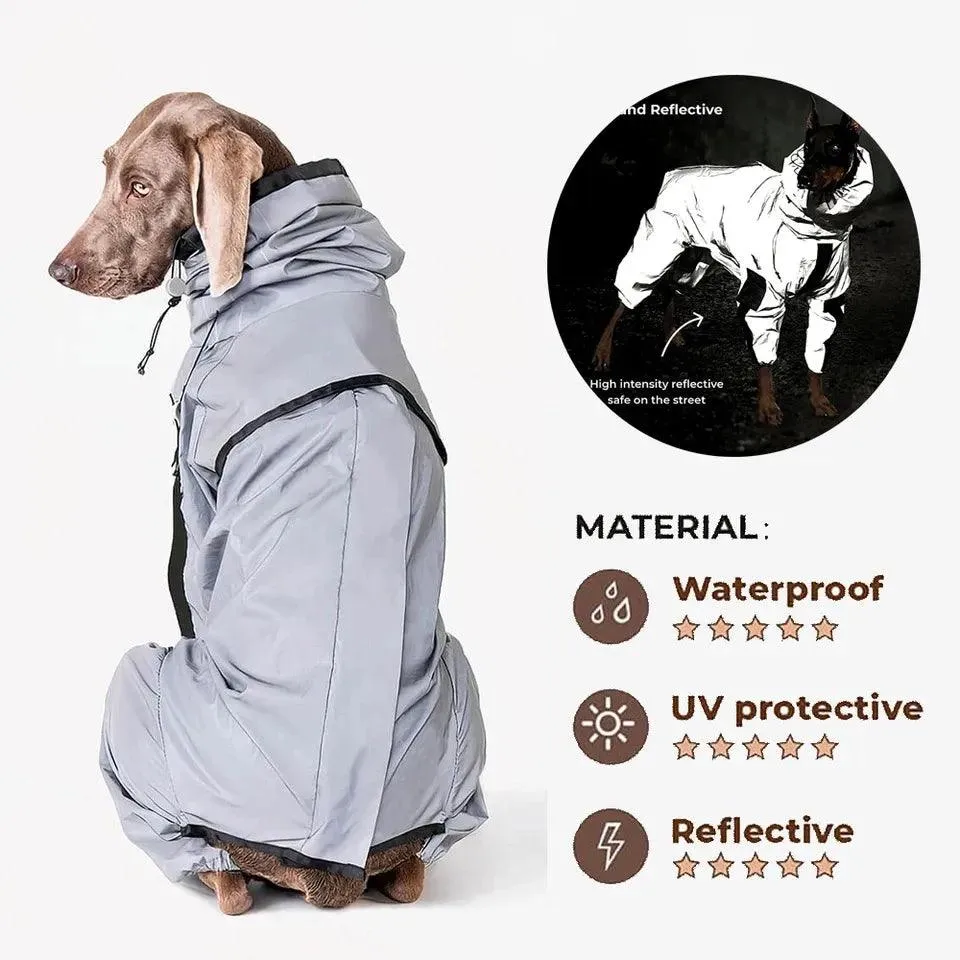 Reflective Waterproof Dog Jumpsuit