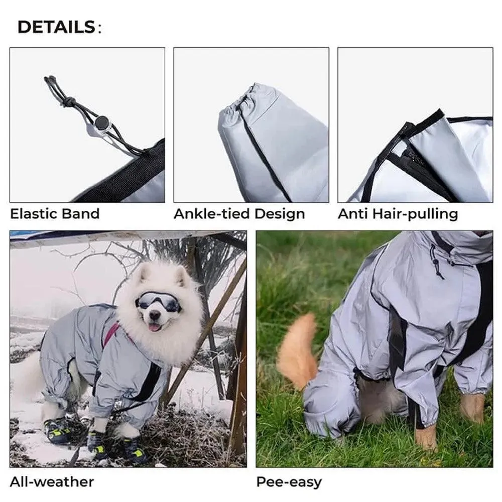 Reflective Waterproof Dog Jumpsuit