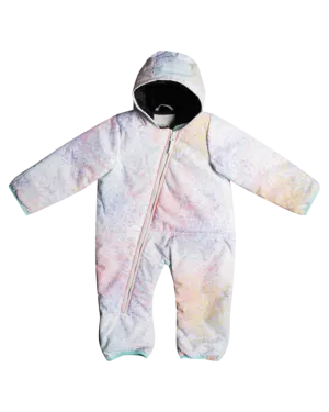 Roxy Rose Baby Jumpsuit - Bright White Splash - 2023