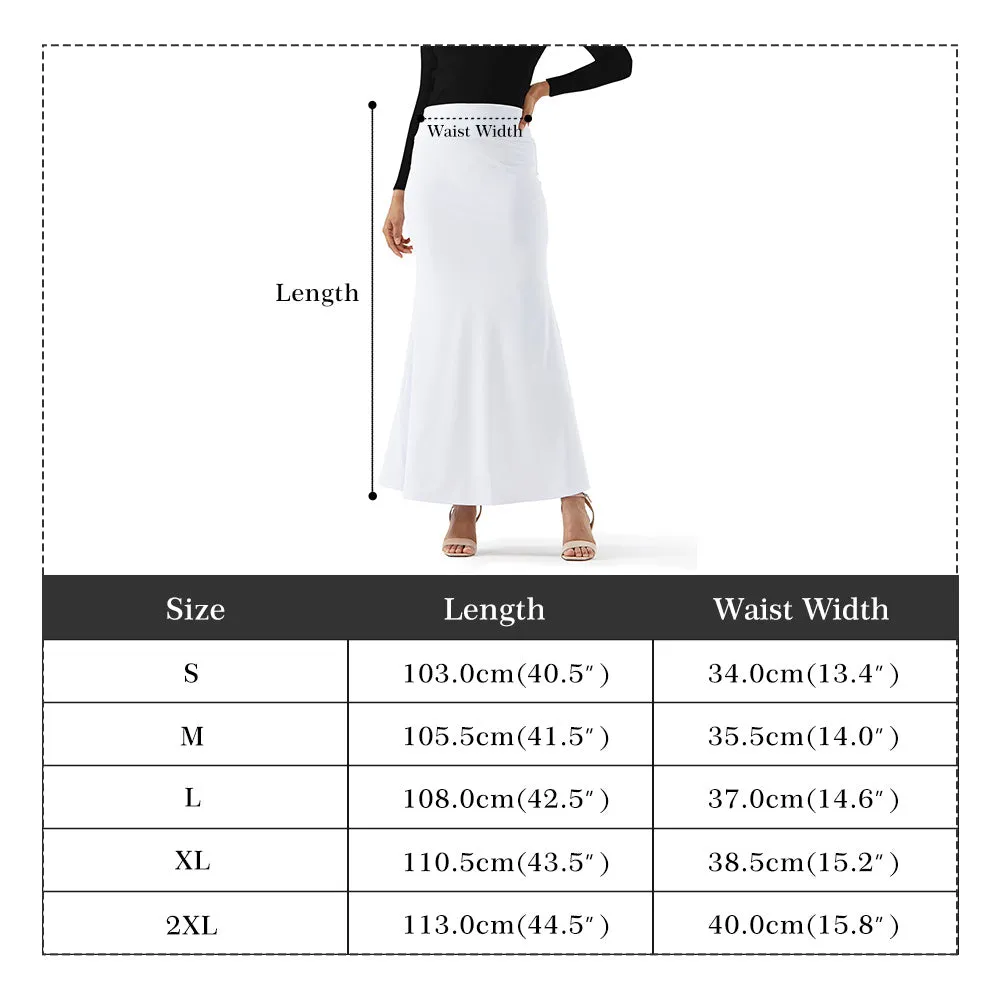 Royal Hues Womens Wrap Fishtail Long Skirt