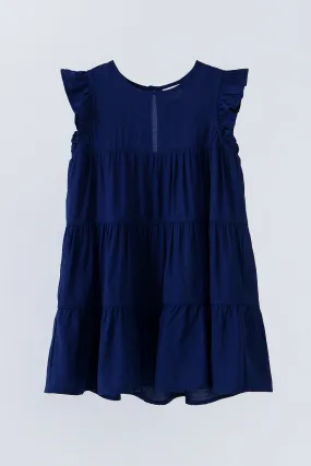 Ruffled Tiered Babydoll Dress