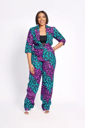 SALE AFRICAN PRINT BOLANLE JUMPSUIT