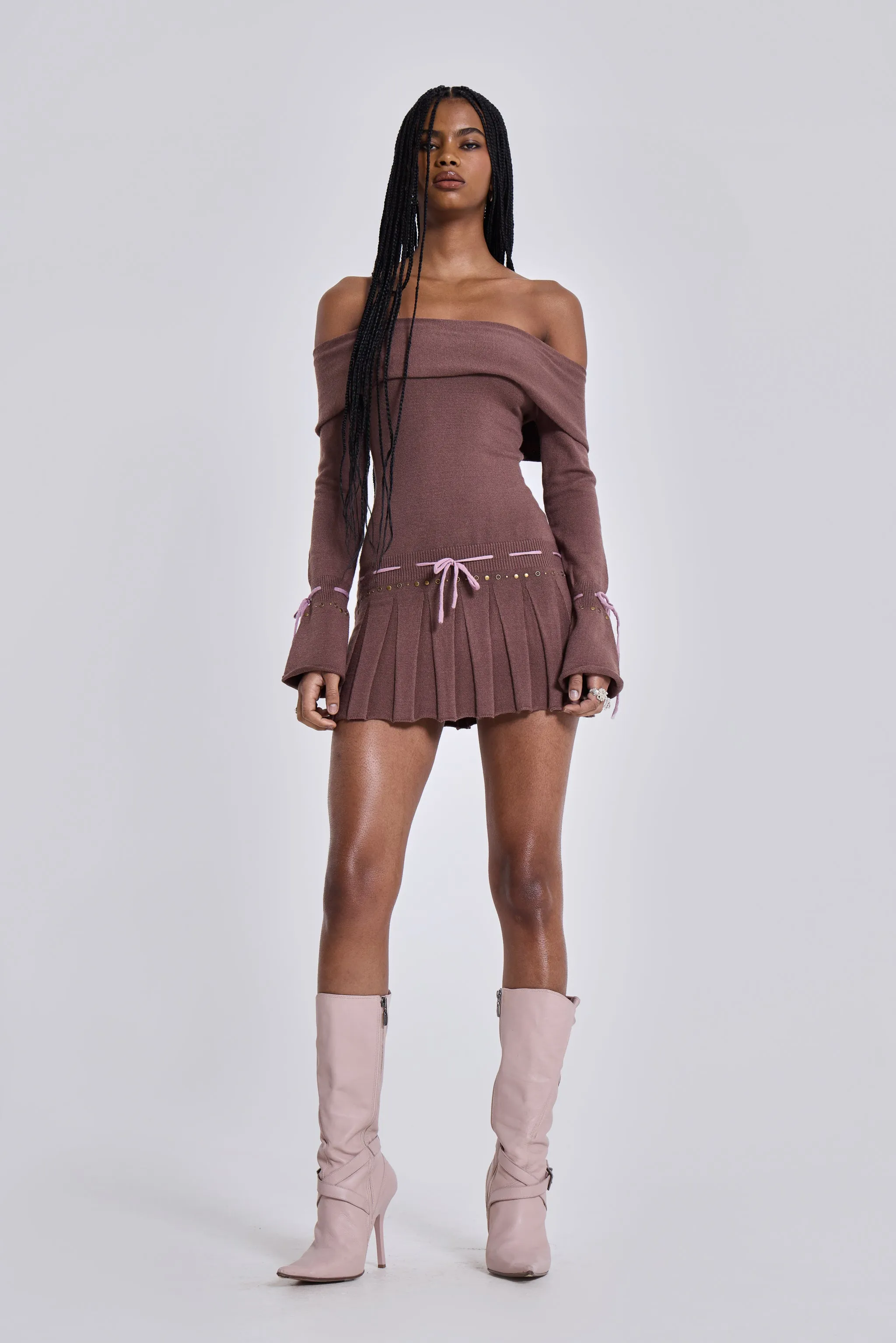 Serena Knitted Mini Dress