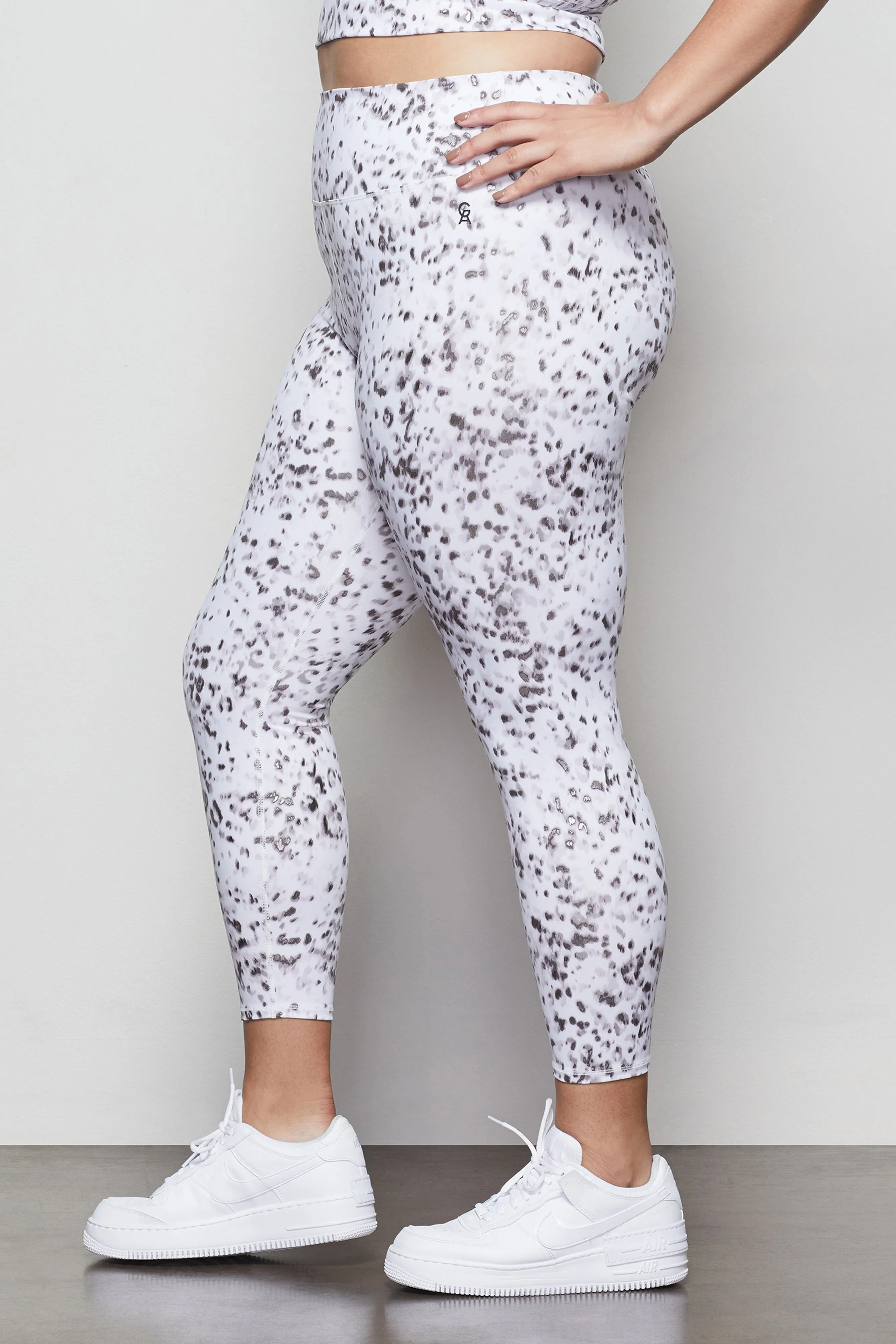 SHINING LEOPARD 7/8 LEGGING | HAZE001