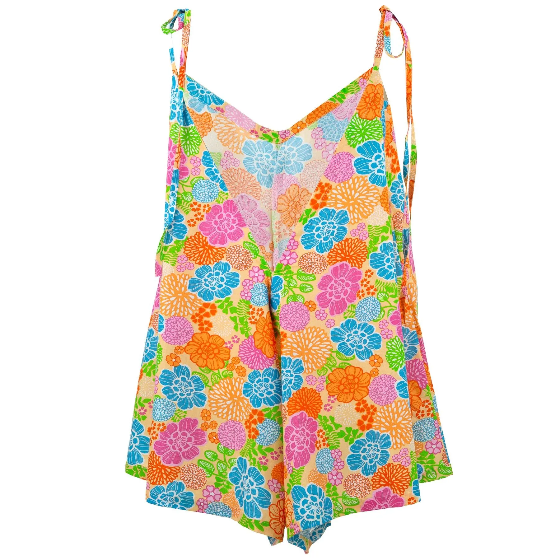 Short Jumpsuit - Sunshine Flower