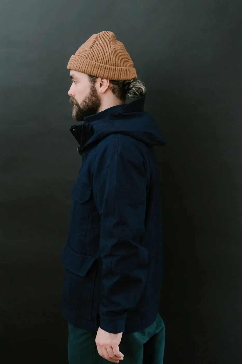 SJMPK24-AI - Ripstop Mountain Parka - Hank Dyed Indigo