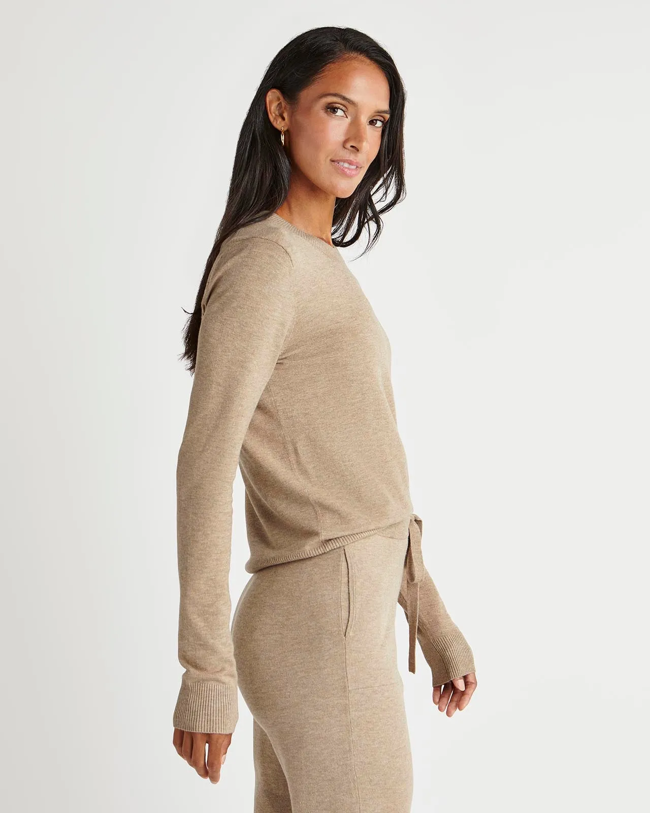 Splendid x Cella Jane Solid Crewneck Sweater