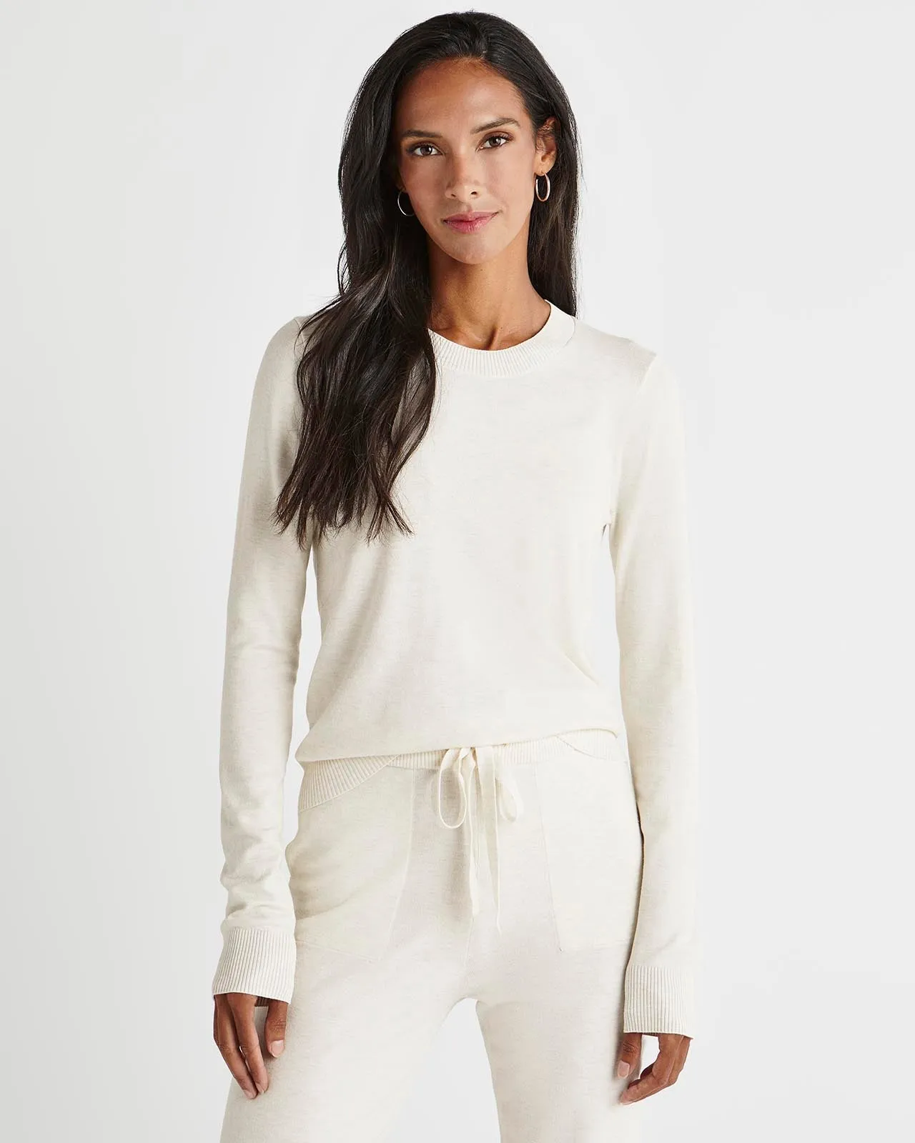 Splendid x Cella Jane Solid Crewneck Sweater