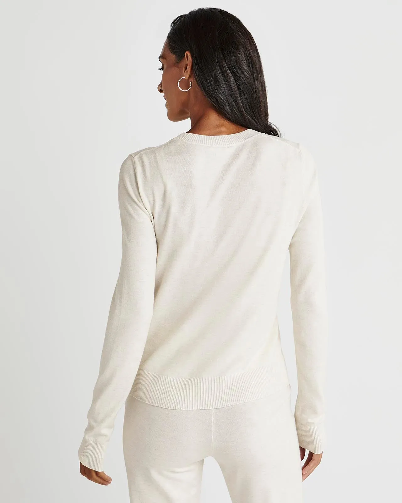 Splendid x Cella Jane Solid Crewneck Sweater