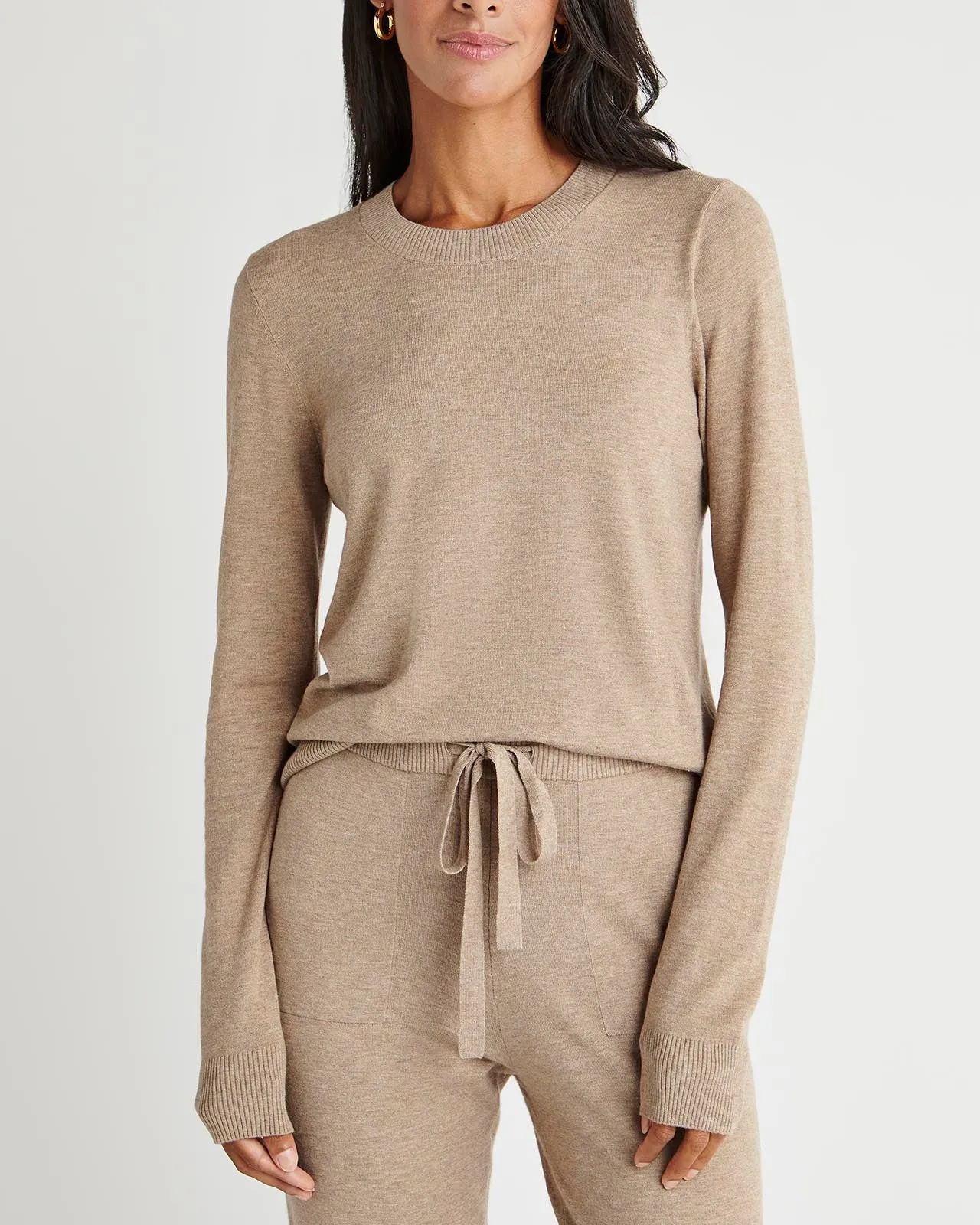 Splendid x Cella Jane Solid Crewneck Sweater