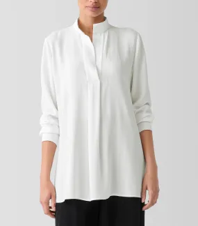 Stand Collar Tunic Ivory