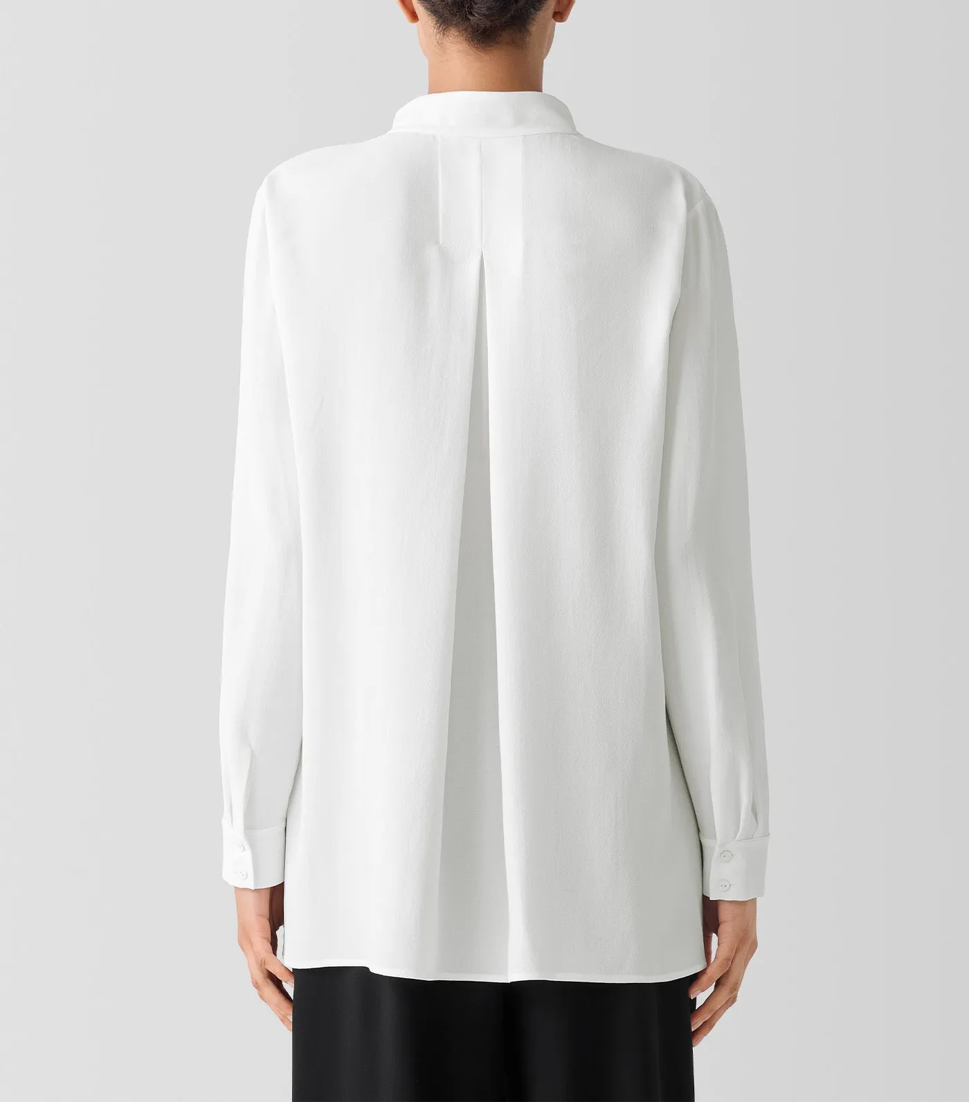 Stand Collar Tunic Ivory