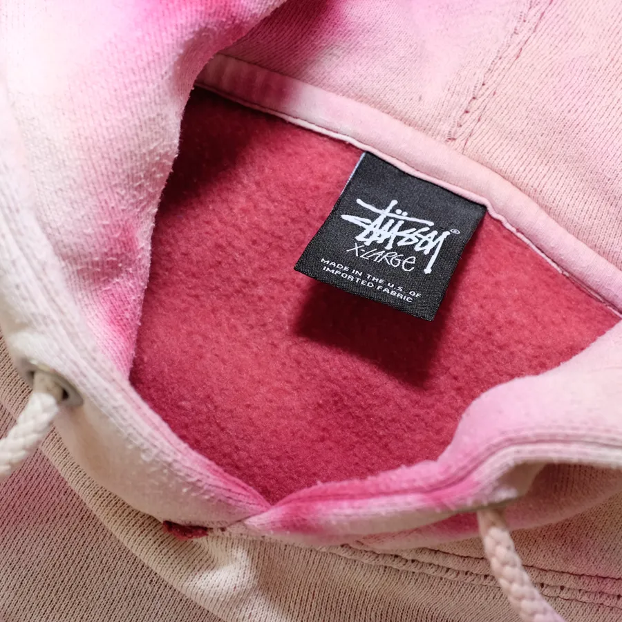 Stussy S Logo Hoody Bleach XLarge