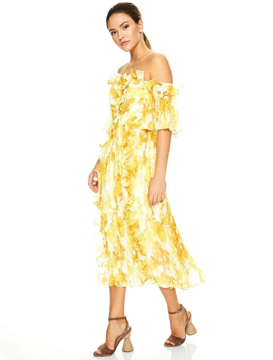 SUNSHINE MIDI DRESS