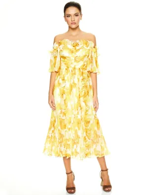 SUNSHINE MIDI DRESS