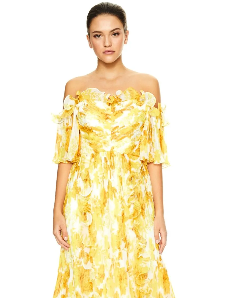 SUNSHINE MIDI DRESS