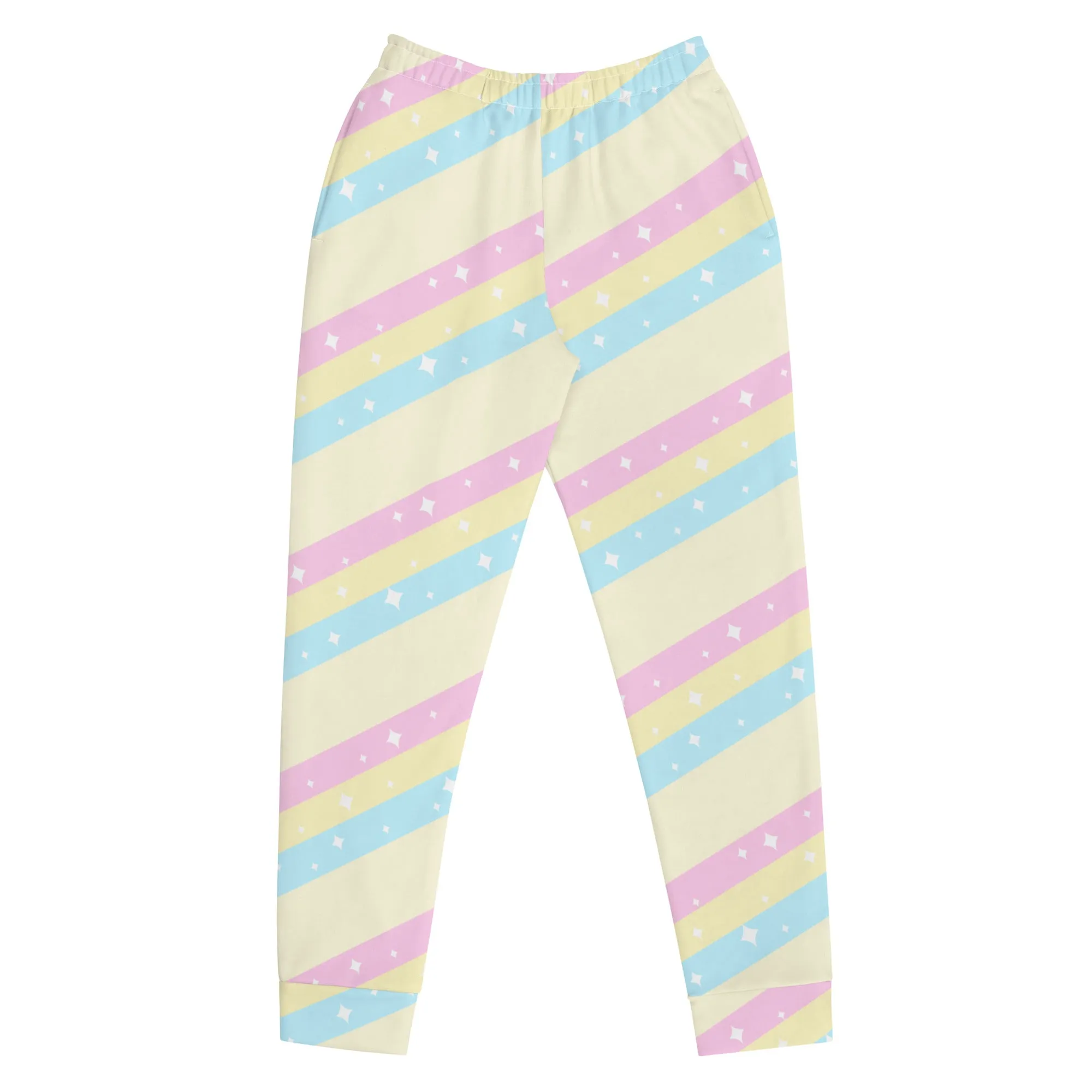 Teatime Fantasy Yellow Rainbow Women's Joggers