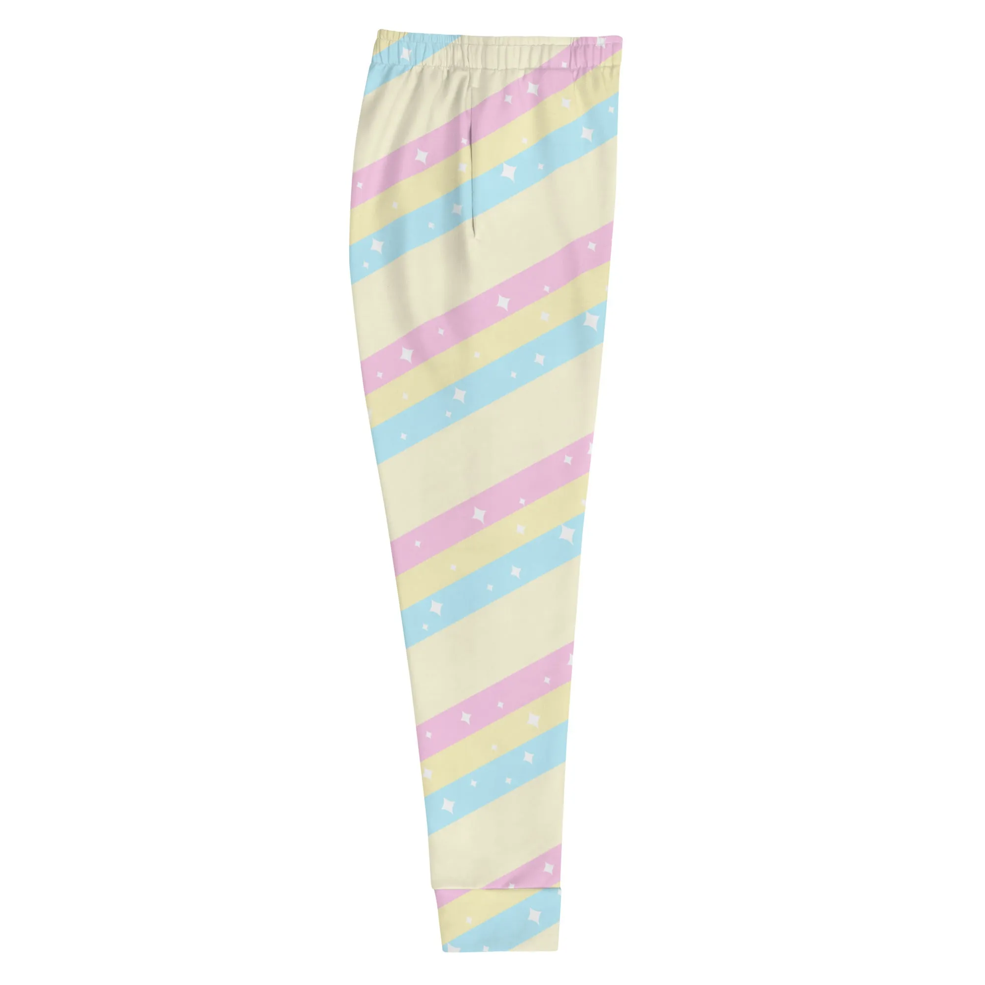 Teatime Fantasy Yellow Rainbow Women's Joggers