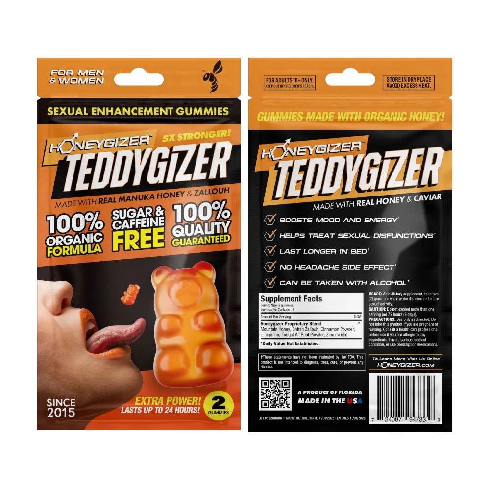 TEDDYGIZER Male Sexual Enhancement Gummy - Manuka Honey (1 ct.)