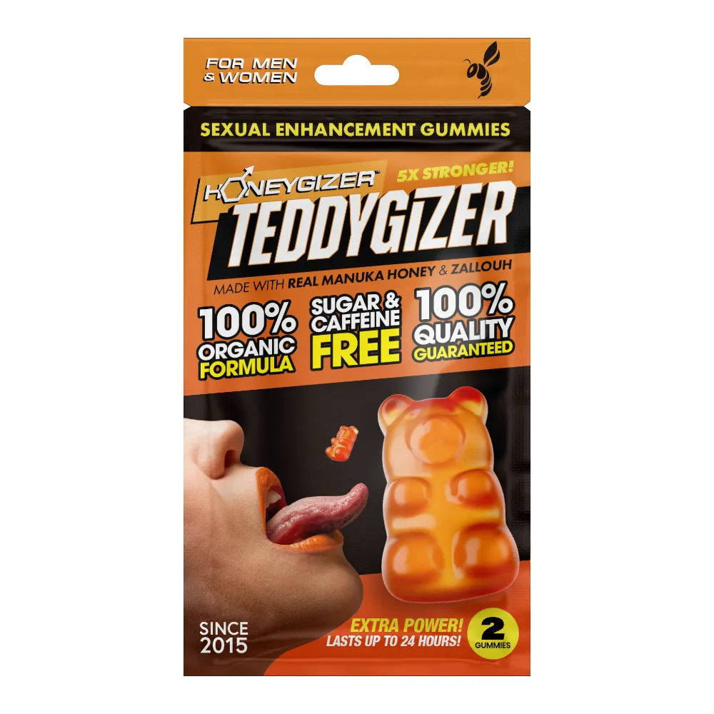 TEDDYGIZER Male Sexual Enhancement Gummy - Manuka Honey (24 ct.)