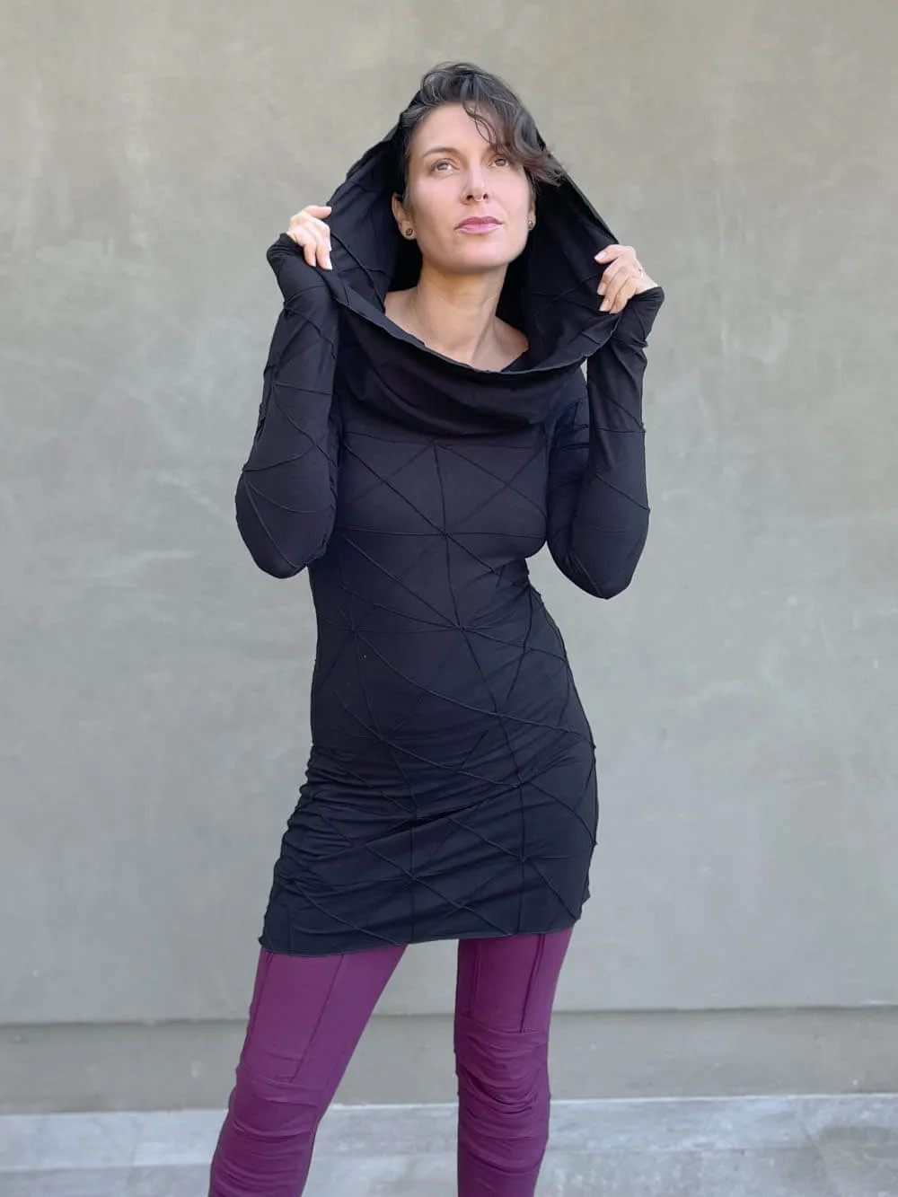 Texture Cowl Tunic