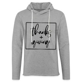 Thanks giving Lightweight Terry Hoodie