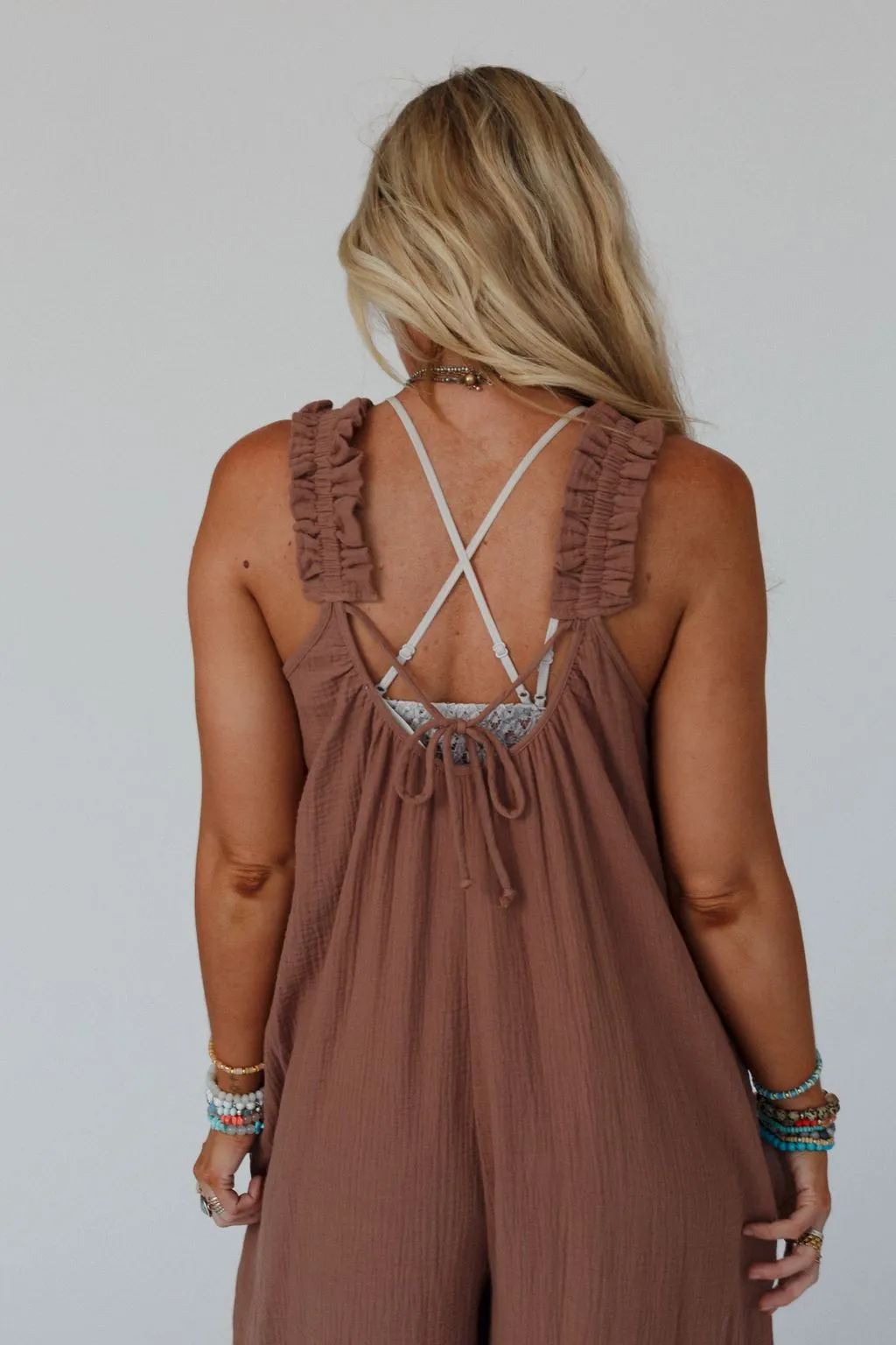 The Nest Seraphina Jumpsuit - Copper