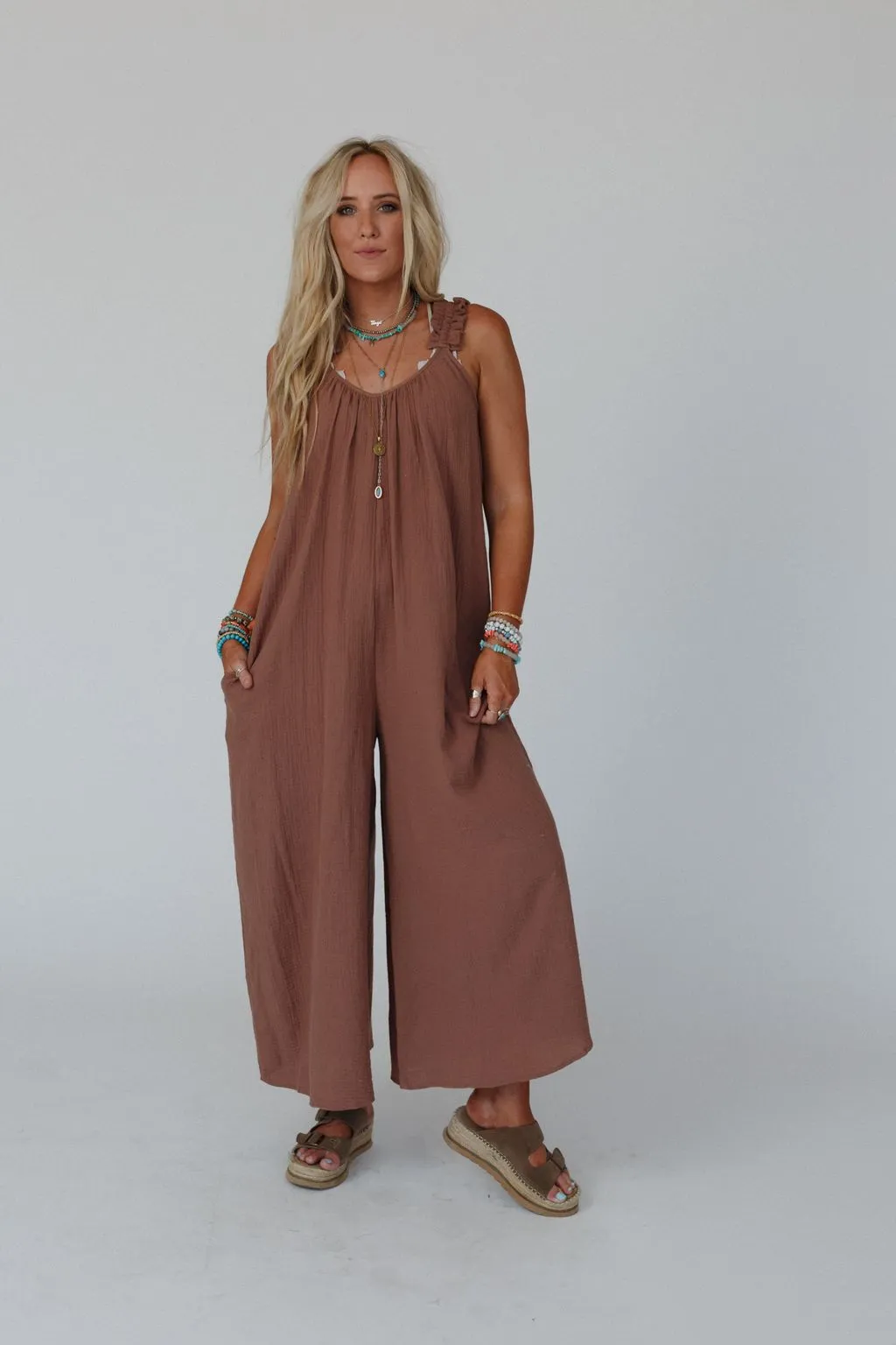 The Nest Seraphina Jumpsuit - Copper