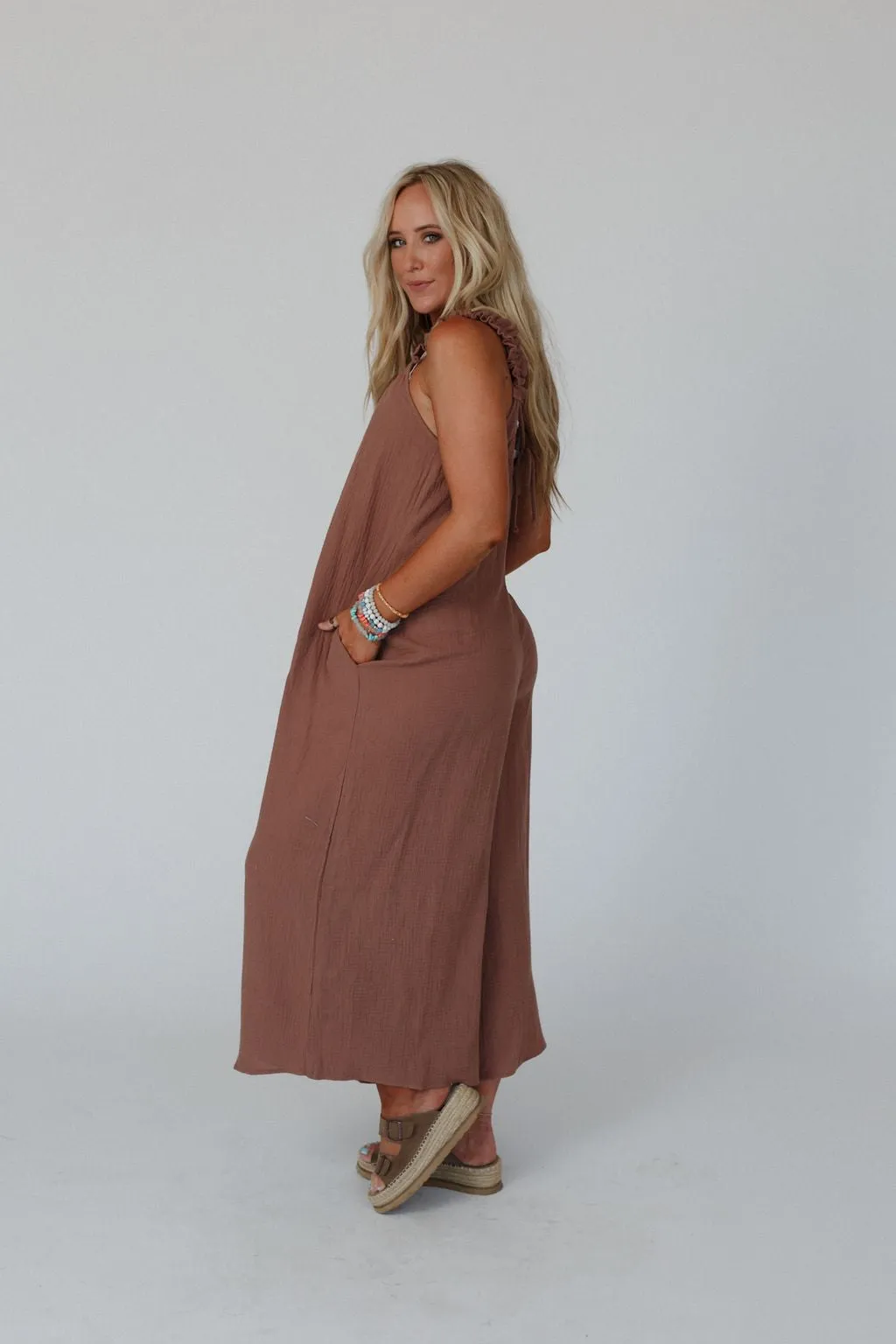 The Nest Seraphina Jumpsuit - Copper