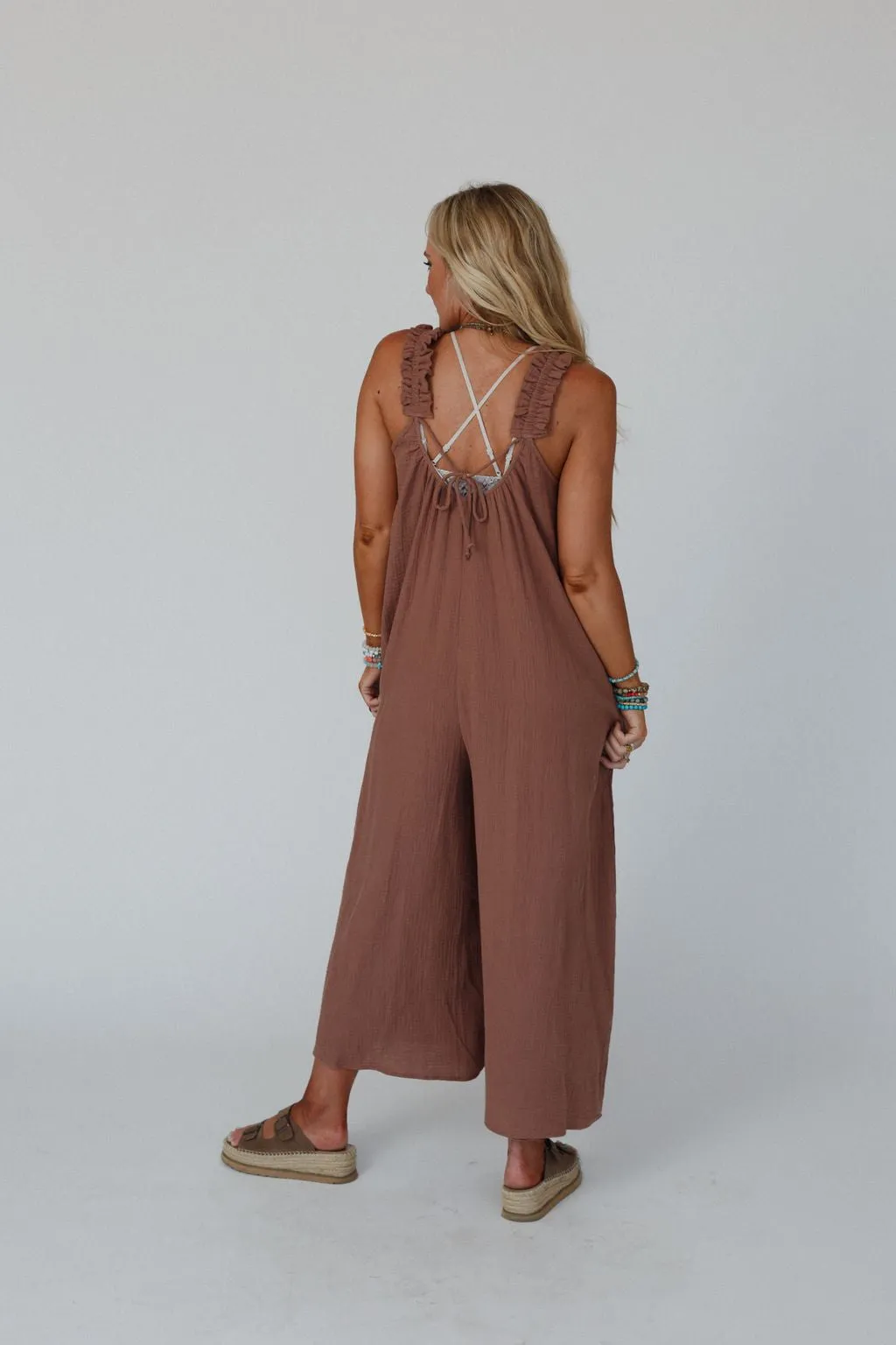 The Nest Seraphina Jumpsuit - Copper